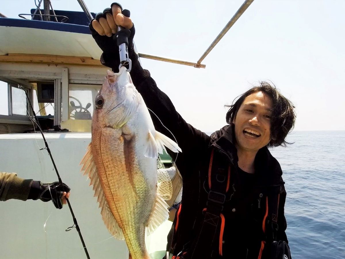 長崎タイラバ 宇野澤瞳さん Nagasaki Fishing Guide Service 三喜丸